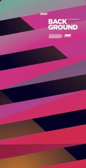 炫彩几何图形背景 几何艺术设计