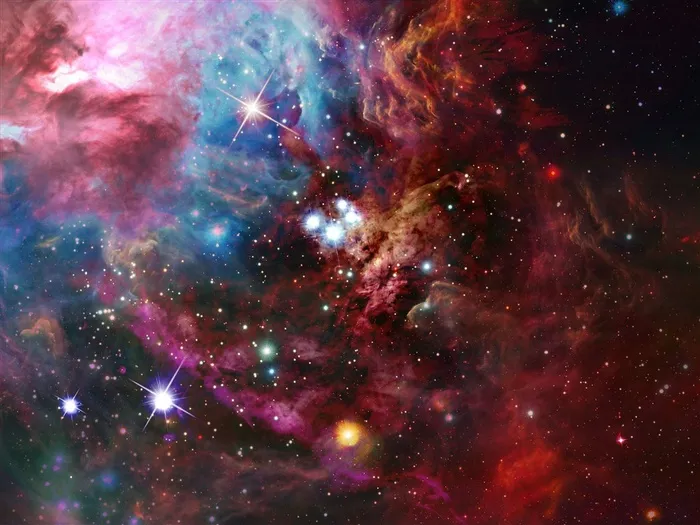 唯美宇宙星空星云图片素材