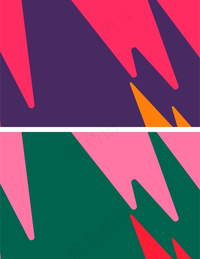 炫彩几何图形背景 几何艺术设计