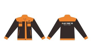 工作服广告图片