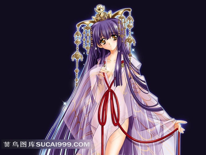 性感妩媚的动漫美少女插画