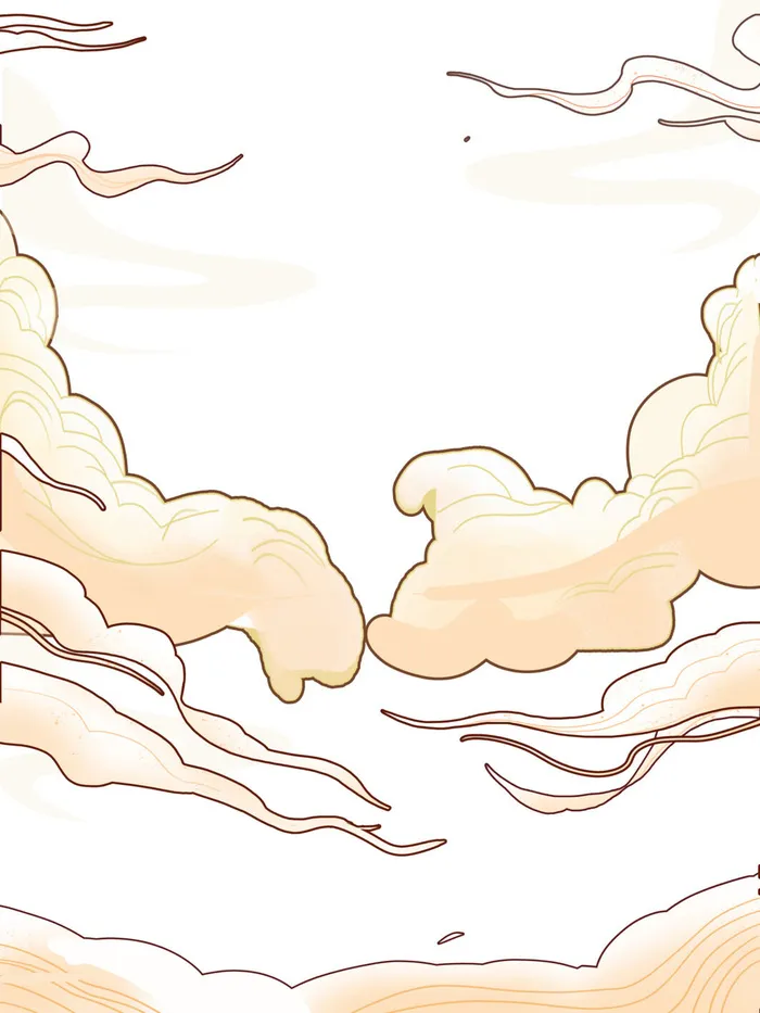 中国风国潮祥云插画手绘云彩图案海报云层装饰背景PSD设计素材(3543x4724)psd模版下载