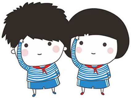 卡通 素材 人物 动画 插图