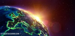 地球创意广告高清图片