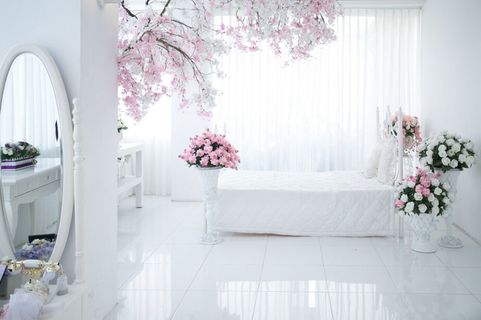 现代美丽3D花卉结婚空间背景墙 现代美丽3D花卉结婚空间背景墙
