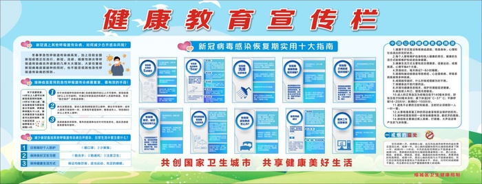 2023健康教育宣传栏