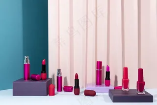 创意美妆高清背景图