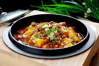 煲类火锅川菜特色菜石锅米凉粉