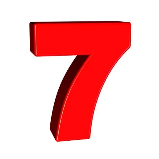 数字 7免抠(720x720)