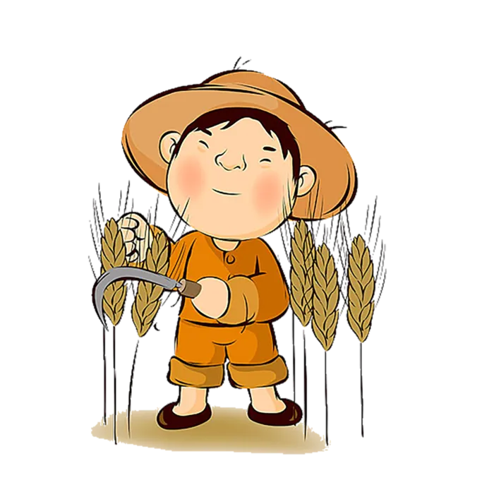 现代农业卡通种植