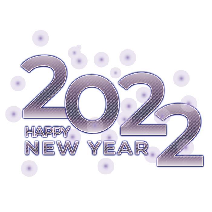 2022新年艺术创意字体虎年3D立体标题数字文字png免抠字素材