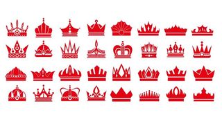 各种矢量王冠