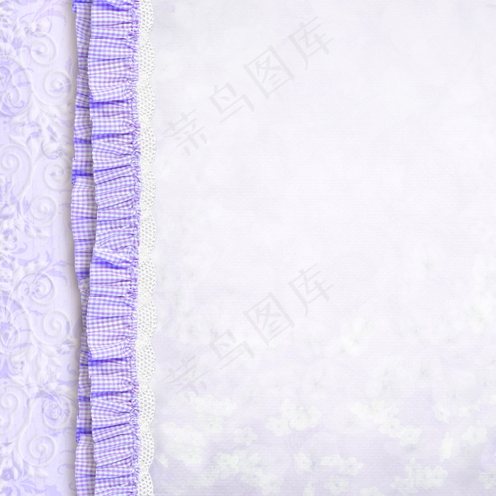 淡雅蕾丝花边背景图片