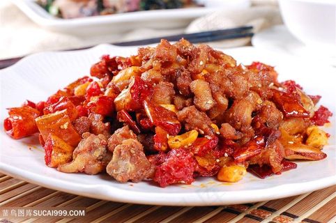 脆椒兔中华美食摄影图 脆椒兔中华美食摄影图