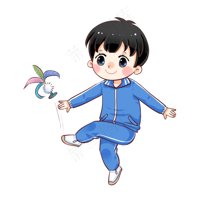 儿童节小孩玩耍