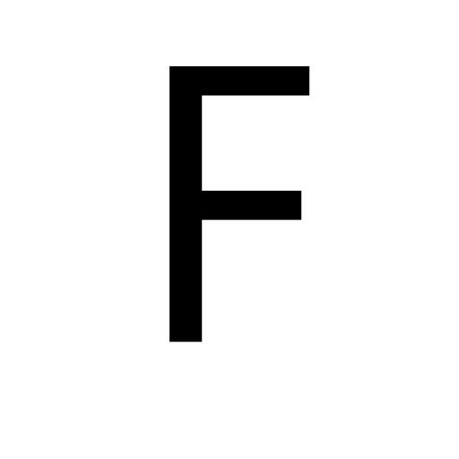 字母F PNG免抠(1500x1500)