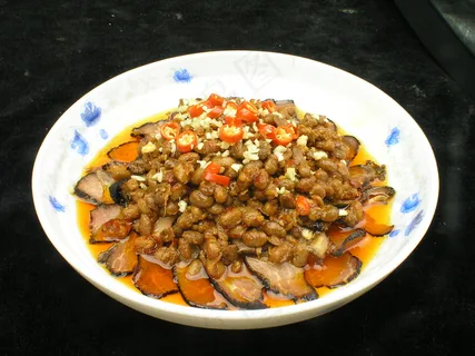 0139腊八豆蒸腊肉 0139腊八豆蒸腊肉