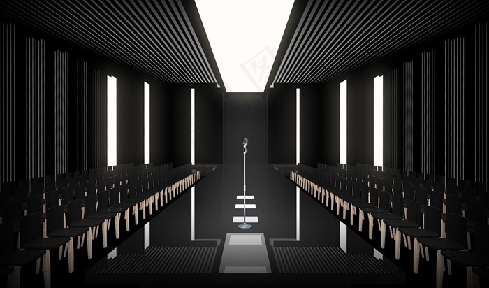 精美的舞台灯光效果