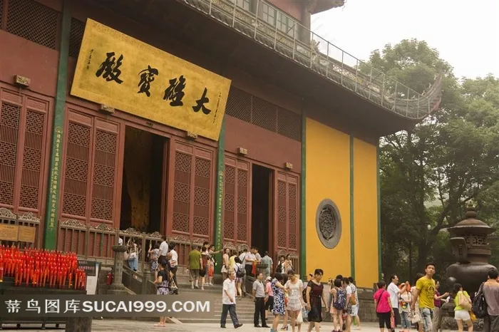 杭州灵隐寺旅游文化景观