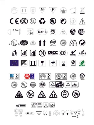 认证 标识 环保图标 生活标识