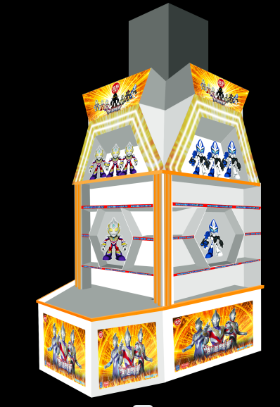 包柱奥特曼卡通制作设计稿件矢量可更改