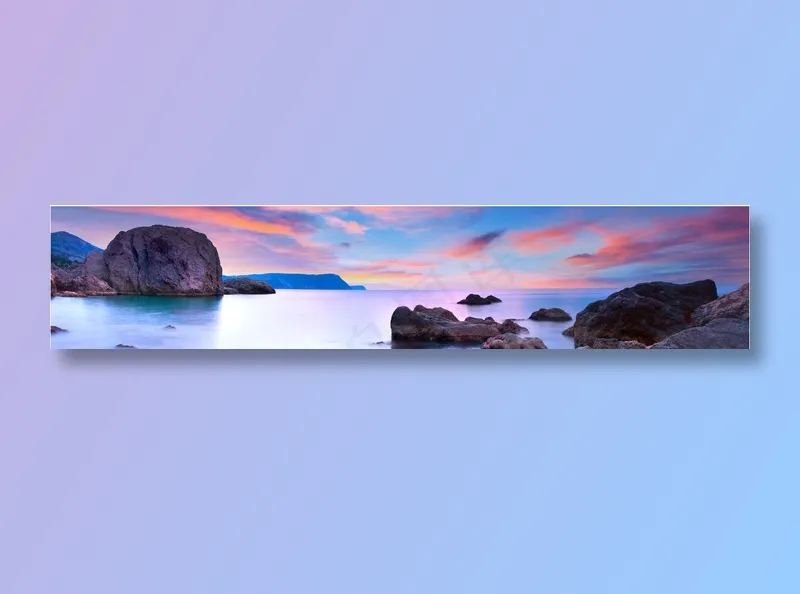 海边唯美黄昏图片
