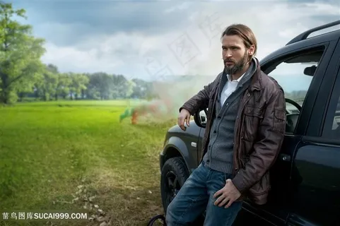 帅气男士写真高清图片