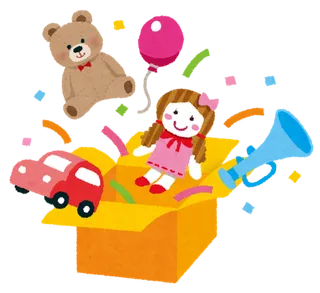 箱子礼物卡通