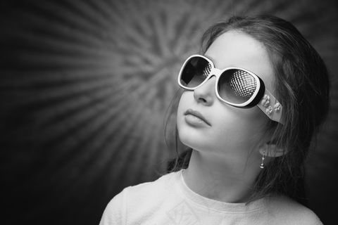 清新唯美可爱的女孩摄影图片