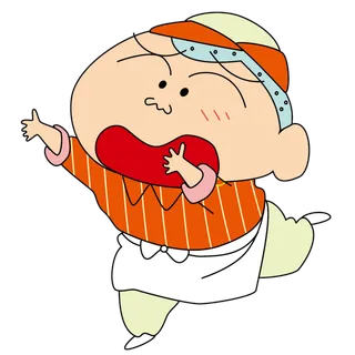 蜡笔小新可爱人物免扣素材