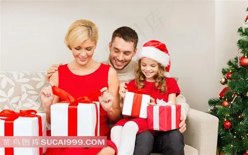 圣诞系列 - 开心温暖的一家人
