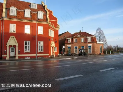 美丽的北欧风光丹麦首都哥本哈根城镇街景 美丽的北欧风光丹麦首都哥本哈根城镇街景