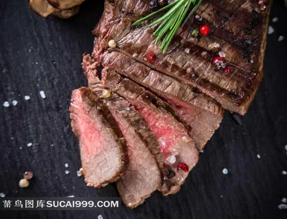 切片牛肉图片