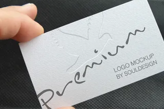 名片样机设计素材