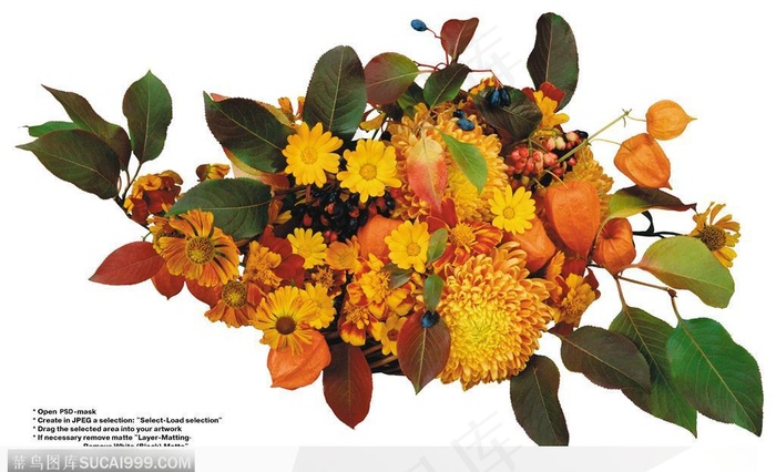 花艺花束-黄灿灿的小花