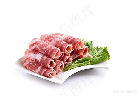 新鲜荤菜火锅配菜肥牛卷图片
