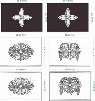 男装牛仔裤皮牌设计CDR矢量图图片