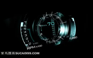 超级跑车车表