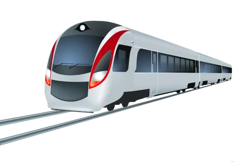高铁列车动车动画免扣素材PNG
