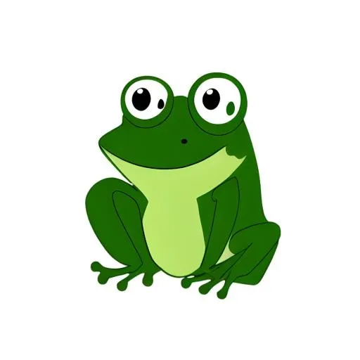 青蛙动物免抠(2048x2048)
