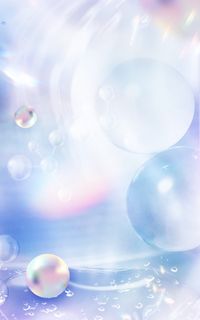 气泡水晶炫彩梦幻背景