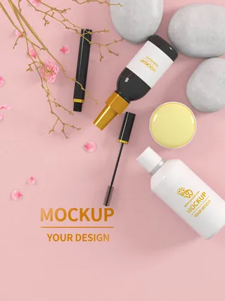 包装智能贴图样机VI效果PSD素材