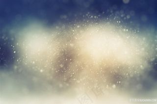 梦幻朦胧的雪花背景