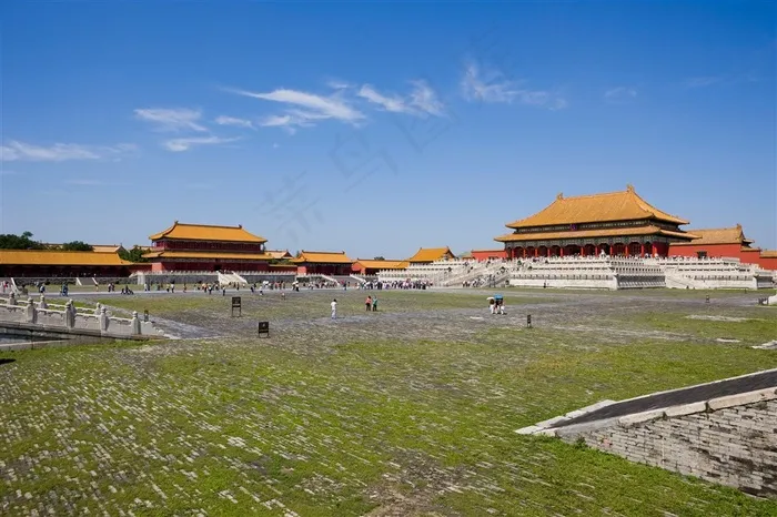 故宫太和殿建筑摄影图片素材