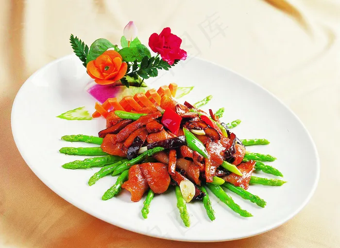 CXC00166碧绿脆椒炒鹿肉