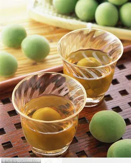 夏日美食-青梅酒和青梅