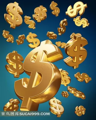 金钱储蓄系列 - 漫天飞舞的金钱标志