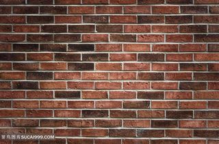 棕褐色砖墙背景