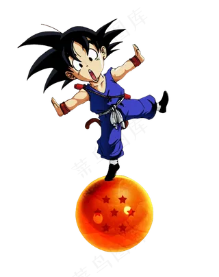 动漫七龙珠人物悟空