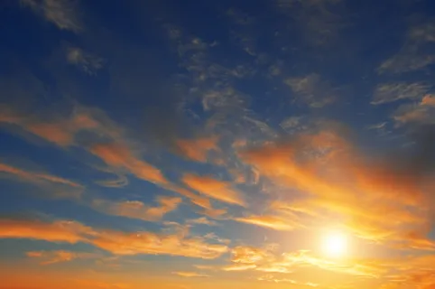 落日天空——晚霞 落日天空——晚霞
